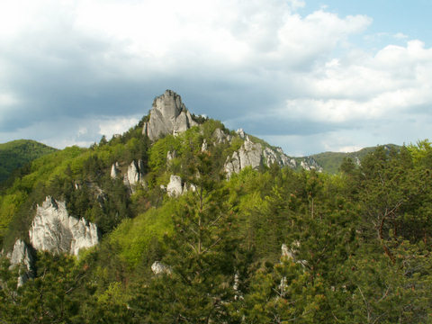 2. máj 2008, výlet na výstavu v Bojniciach, Súľov a suiseki pri Váhu.