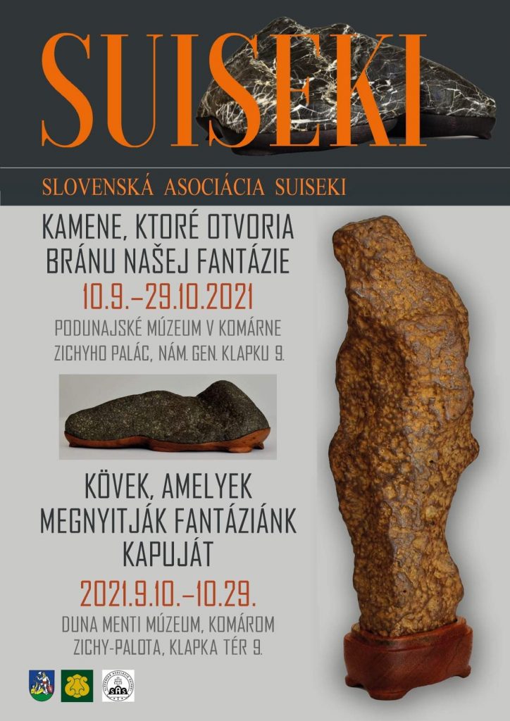 Výstava Slovenskej asiciácie suiseki v Komárne